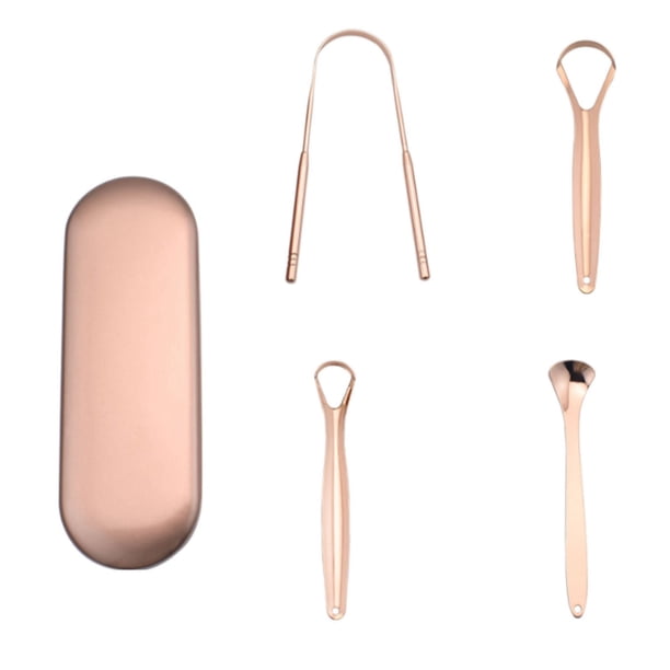 Raspador de lengua, juego de raspador de lengua Reduce el juego de raspador de lengua Limpiador de lengua Diseño revolucionario
