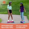 thumbnail image 3 of Bluetooth Hoverboard for Kids 6-12, 6.5" Colorful Luminous Wheels, Max Speed 6.2mph, Dual 250W Motor, Blue, 3 of 10