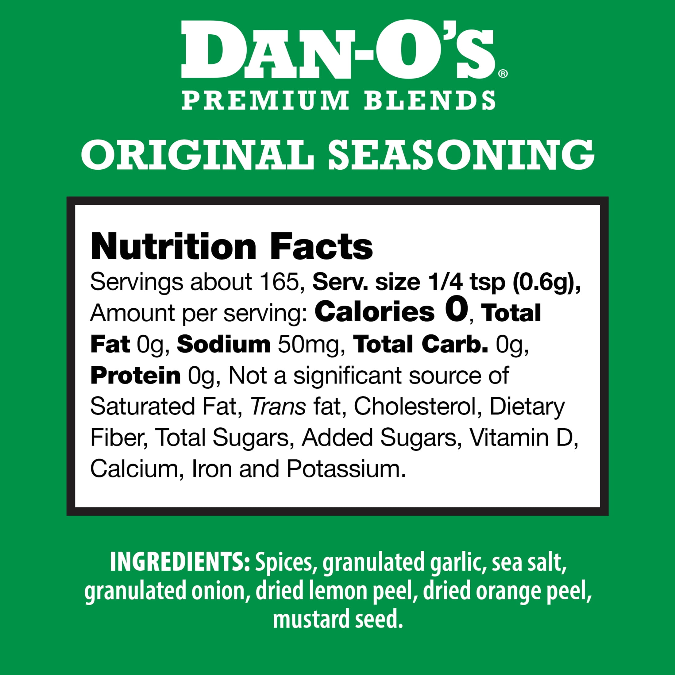 (8 pack) Dan-O's Original All-Purpose Seasoning for Grilling and Cooking - Small Bottle 3.5 oz