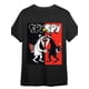 thumbnail image 2 of [Camisetas con estampado gráfico de Spy vs. Spy] Camisetas con estampado gráfico alfabético de Spy vs. Spy para hombre, talla grande - Suaves, cómodas, tejido de punto ligeramente elástico - Camisetas, 2 of 7