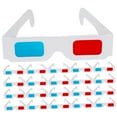 thumbnail image 4 of NICEXMAS 40pcs Universal 3D Anaglyph Glasses Movie Cinema Anaglyph 3D Glasses, 4 of 8