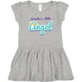 thumbnail image 3 of Inktastic Grandma's Little Angel Girls Toddler Dress, 3 of 5