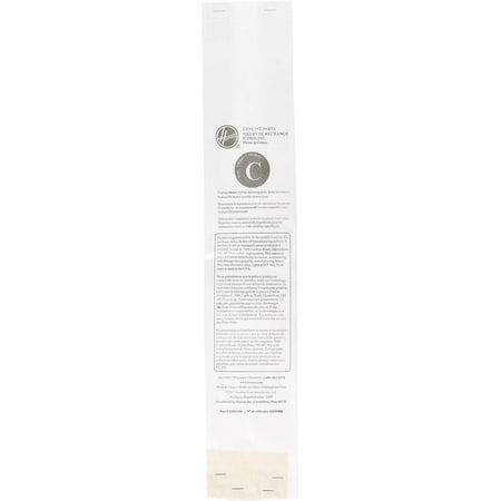 Hoover Canister Vacuum Cleaner Bags Type C 4010077C - 3-Pack