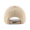 thumbnail image 2 of Gorra 47 MVP Los Angeles Dodgers Mezcla de Lana Beige Caqui, 2 of 2