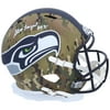Steve Largent Seattle Seahawks Autographed Riddell CAMO Alternate Speed Replica Helmet with "HOF 95" Inscription