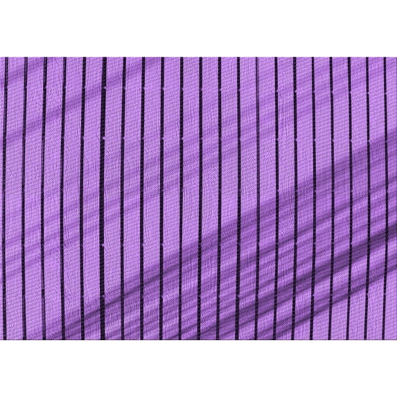Ahgly Company Indoor Rectangle Patterned Heliotrope Purple Area Rugs, 2' x 3'