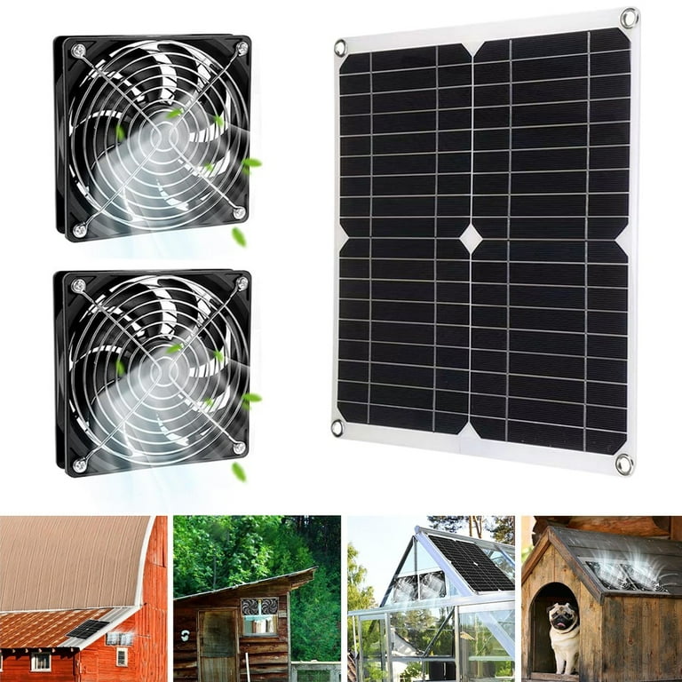 Dog house with solar hot sale panel