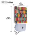 thumbnail image 4 of Yayeee LED Plug in Night Light for The Home with Auto Dusk to Dawn Light Sensors, 2 Pack, Beige Jar, 4 of 6