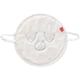 thumbnail image 2 of Mascarilla facial reutilizable de toalla para mujeres y niñas | Compresa hidratante de coral con efecto frío y calor | Cuidado de la piel en spa y hogar | Color blanco, 2 of 9
