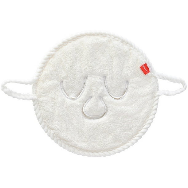 Regalos para las Mujeres Toalla Facial Reutilizable Máscara Facial de Envejecimiento Máscara Facial Hidratante de Lana de Piel Fría Y Caliente Toalla de Spa Regalo de la Mujer Máscara Facial Blanca Pa