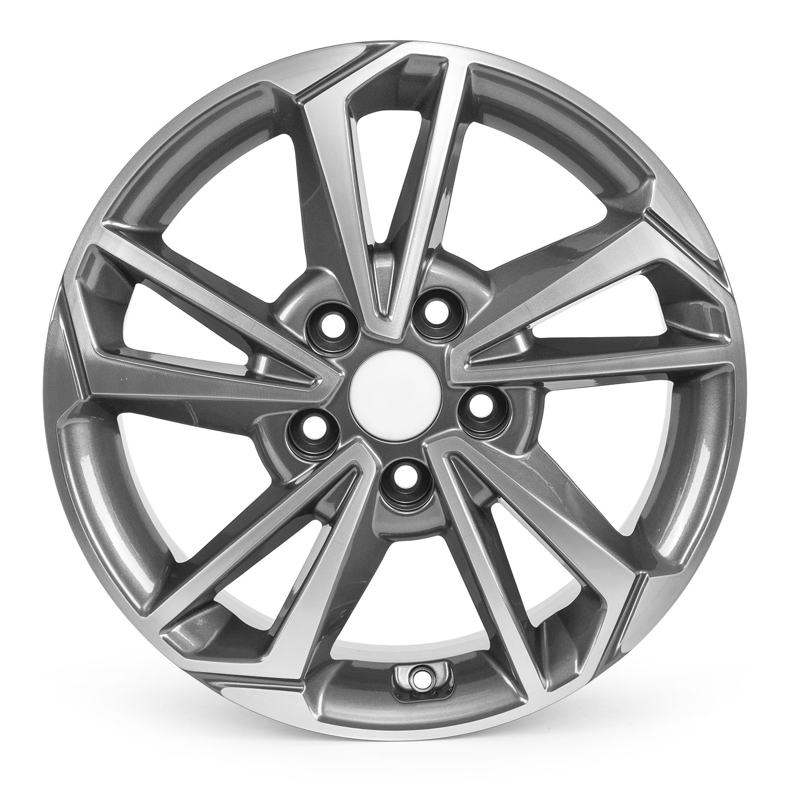 Single Wheel Replacement 18x7 Inch Hyper Silver Replacement Wheel For ...