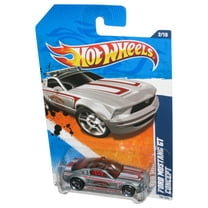 Hot Wheels HW Main Street '11 Silver Ford Mustang GT Concept Car 162/244