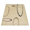 thumbnail image 6 of Rugsotic Carpets Hand Tufted Wool Eco-Friendly Area Rugs - 5'x7'6'', Rectangle, Light Brown, Modern Contemporary Design, High Pile Handmade Anti Skid Rugs for Living Room, Bed Room (K03165), 6 of 6