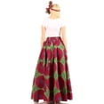 thumbnail image 2 of Sakkas Ami Women's Maxi Long African Ankara Print Skirt Pockets & Elastic Waist - 157-Multi - One Size, 2 of 5