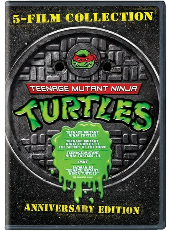 5-Film Collection: Teenage Mutant Ninja Turtles (Anniversary Edition) (DVD), Warner Home Video, Animation