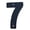 H, variant on BNNG 6 Inch Modern Metal House Numbers Black - Durable Outdoor Address Sign for Mailbox | Weatherproof Lettering Porch Exterior Home Identification
