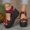 Red, variant on Gspmoly Sandals for Women, Women's Fashion Casual One-Line Buckle Spring And Summer New Wedge Heel Thick Bottom Fish Mouth Sandals Women's Sandles Red 42