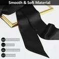 thumbnail image 6 of Ksopiavobs Bow Tie for Women, Satin Ribbon Girls Self-tie Bowtie for Uniform, School, Wedding, Cosplay, T-shirt Accessory, 6 of 7