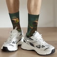 thumbnail image 6 of KLL Intellectual Frog Pond Print Cool Socks Men's Women's Crew Socks Funny Crazy Novelty Stockings, 6 of 6
