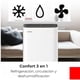 thumbnail image 4 of Aire Acondicionado Portátil Toshiba Deshumidificador Inteligente con Wi-Fi y Pantalla Led 3 en 1 8000 BTU Reacondicionado, 4 of 12