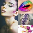 thumbnail image 2 of Juego de belleza con purpurina gruesa de 16 piezas, purpurina corporal reflectante para ojos, cara, mejillas, cabello, uñas, labios, para cuerpo, mejillas y cabello, festivales y fiestas, maquillaje, 2 of 5