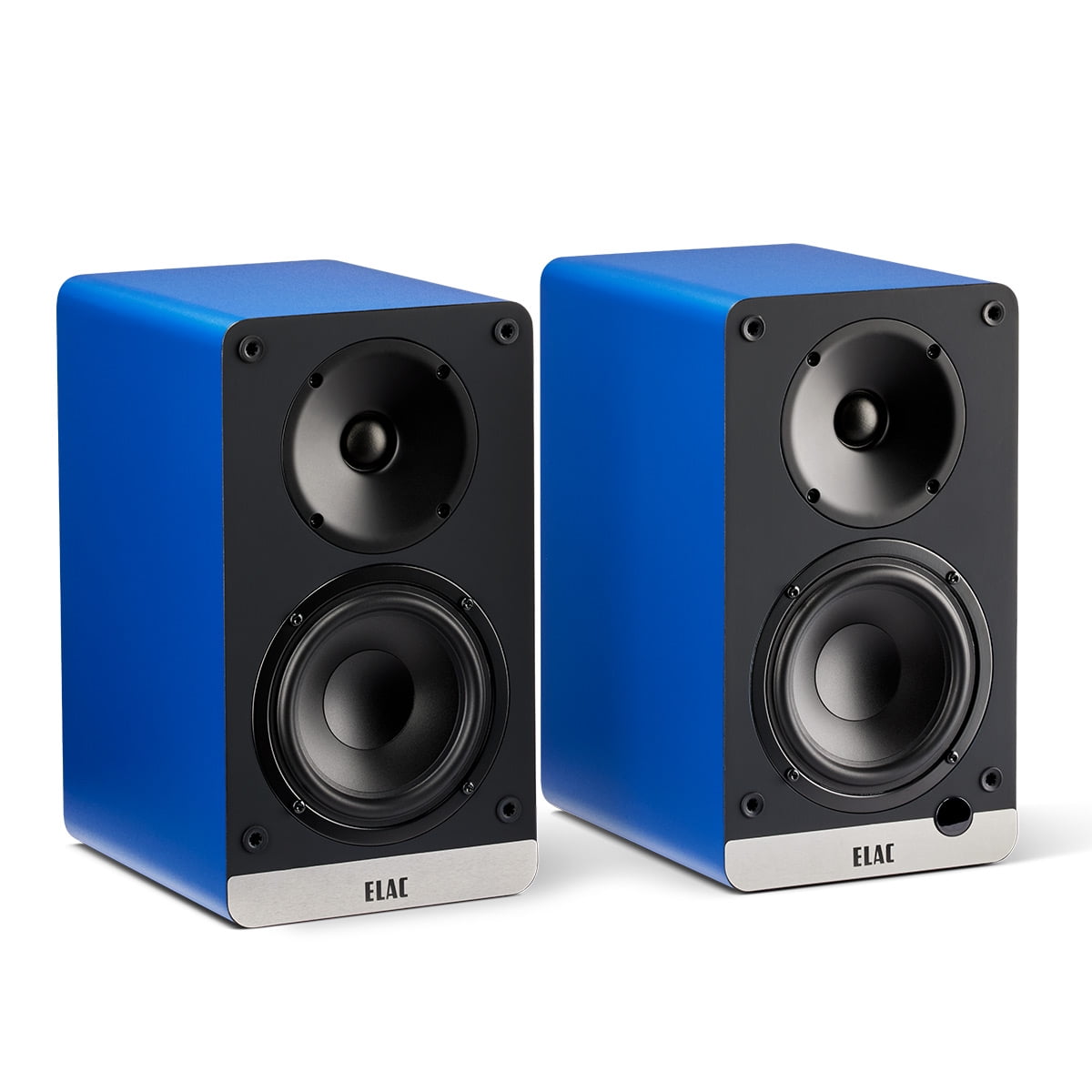 ELAC DCB41 4.5 Inch Powered Bookshelf Speaker - Pair (Blue)