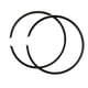 thumbnail image 1 of Juego de Anillos de 2 Piezas 12140-99603 Durable para Motor Fuera de Borda Suzuki - shamjiam Anillo de pistón, 1 of 7