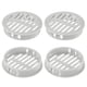 thumbnail image 1 of Uxcell Paquete de 4 Respiraderos de Soffit Redondos, 50mm/2 Pulgadas, Cubierta de Respiraderos de Aire Plásticos Circulares para Baño Hogar/ Oficina/Cocina/Armario/Guardarropa [Gris Claro], 1 of 6