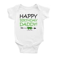 thumbnail image 1 of Joyeux Anniversaire Papa Drôle Garçon Fille Cache-Couche Bébé, 1 of 3