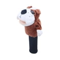 thumbnail image 3 of Funda de madera para palos de golf kusrkot con forma de animal de peluche Cachorro, 3 of 8
