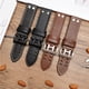 thumbnail image 5 of Correa de reloj de cuero genuino para Hamilton Khaki Aviation Field Series, correa de reloj para hombre, correa con remaches, marrón, 20 mm, 22 mm, 5 of 5