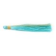 thumbnail image 3 of The Bead Chest Clear Marine 6cm Silk Tassels (5 Pack), 3 of 4