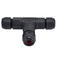 thumbnail image 4 of Neyseki Waterproof Connector 3 Pin Tee Electrical Wire Terminal Quick Connect Adapter 250V 16A TL20, 4 of 7