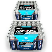 72-Count Rayovac AA and AAA High Energy Alkaline Combo Pack