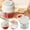 White, variant on 250ml Electric Garlic Chopper, Portable Garlic Press, Wireless Mini Food Processor, Rechargeable Garlic Chopper Mincer for Ginger, Chili, Onion, Minced Meat and Spices