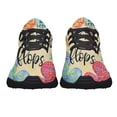 thumbnail image 5 of Life Is Better In Flip Flops Shoes Sneakers Black Size 5, 5 of 7