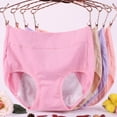 thumbnail image 2 of Valcatch Women's Cotton Stretch Underwear Menstrual Period Panties Ladies Breathable Physiological Hipster Underpants, 2 of 5