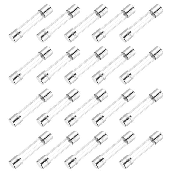 4A 250V Glass Fuses 5x20mm Time Delay Fuses Slow Blow Fuses(Pack of 20)