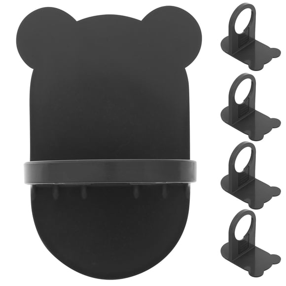 BRIGHTFUFU 5Ud Estante Con Ventosa Para Gel De Ducha Y Champú Material Plástico