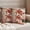 Red Brown, variant on Pack of 2 Ocean Red Turtles Outdoor Pillow Covers Decorative, Waterproof Pillow Protector, Coastal Coral Seagrass Vintage World Map Throw Pillowcases Accent Cushion Cases for Patio Couch Sofa 16"x16"