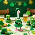 thumbnail image 4 of RUINIXCW 7 Inch Deck Goose Outfits Desk Duck Outfit Mini Porch Goose Outfit  for Desktop Goose Figurine Decor Holiday Desk Goose Felt Clothes (No Goose), 4 of 10