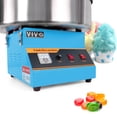 thumbnail image 2 of VIVO Blue Electric Commercial Cotton Candy Machine Floss Maker w/ Bubble Shield, 2 of 8