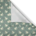 thumbnail image 4 of Ambesonne Green Valance Pack of 2, Greek Love Cupid, 42"X12", Jade Green Purple Cream, 4 of 5