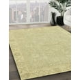 thumbnail image 2 of Ahgly Company Indoor Square Abstract Brown Gold Abstract Area Rugs, 5' Square, 2 of 6
