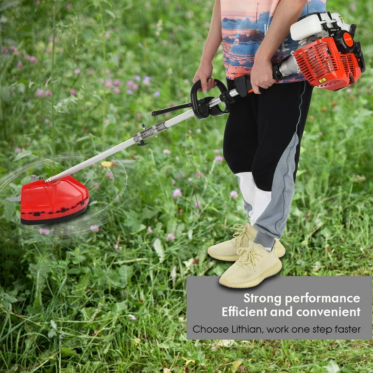 Balieda 52CC Gas Lawn Mower Gas Weed Wacker Chainsaw Brush Cutter Strong Powerful Weed Eater Hedge Trimmer