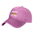 thumbnail image 3 of Bibifish Unisex Men Women Vintage Baseball Cap "Bad Day To Be A Hotdog" Letter Print Hotdog Graphic Breathable Cap Casual Street Style Daily Wear & Outdoor Cap, 3 of 3