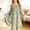 Light Green, variant on Shachafan Elegant Square Neckline Girls Dress With Puffed Sleeves And Flounced Hem High Waist Floral Lace Trim Party Dress For And Celebrations Girl Dresses Casual Modern Dresses for Girls