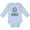 AE-Light Blue, variant on Inktastic Lake of the Ozarks Sun and Lake Boys or Girls Long Sleeve Baby Bodysuit