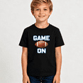thumbnail image 2 of Boys Graphic T Shirt Football Game On Sports Short Sleeve Kids Tees Athletic Style 100% Cotton Soft Child Tops 4-13Y, 2 of 5