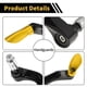 thumbnail image 3 of Protectores de Manos Universales de Aleación de Aluminio CNC de Unique Bargains - Protectores de Manillar de Alta Resistencia para Dirt Motocross ATV Scooter Tono Dorado, 3 of 7